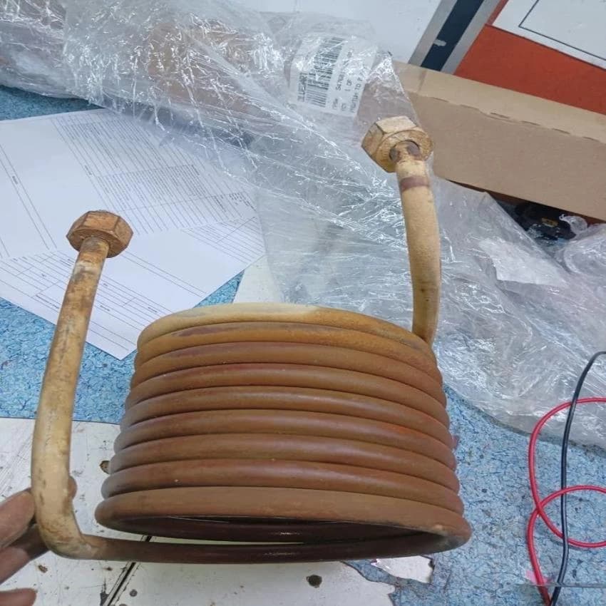 Hydraulic Oil System Unit Cooling Coil