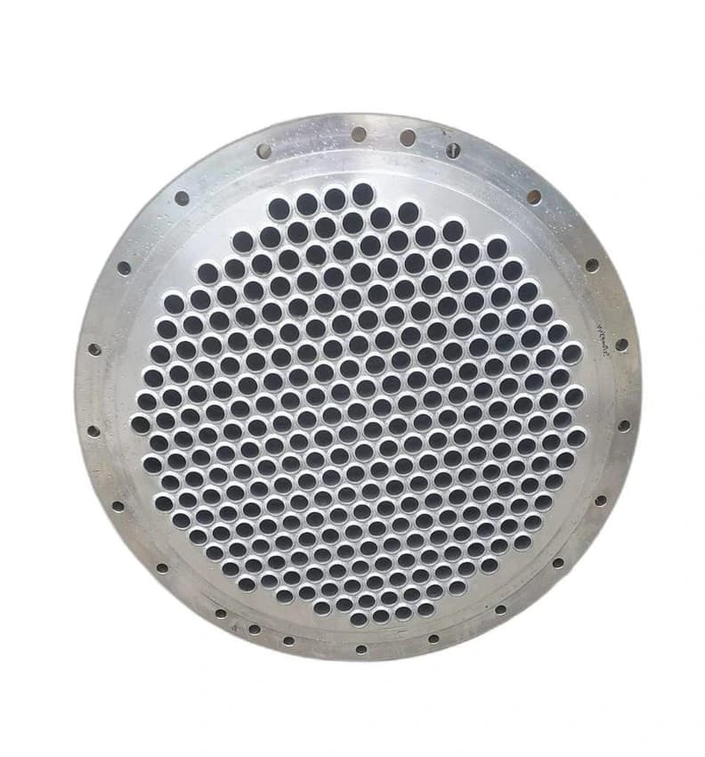 Heat Exchanger Fans Stainless Steel Tube Sheet