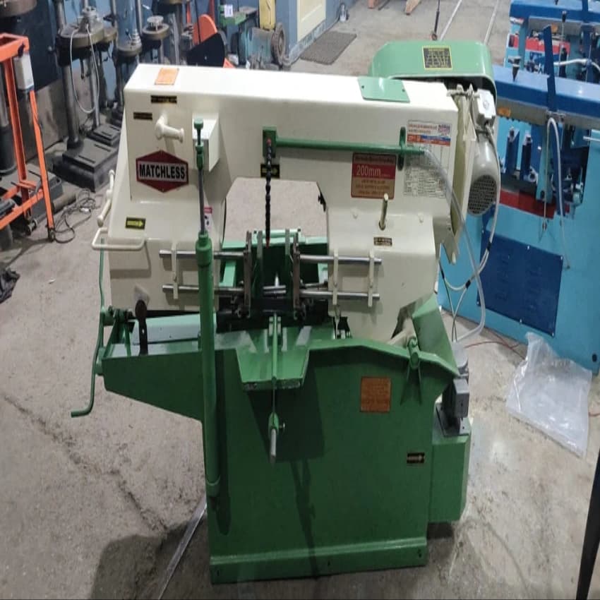 Matchless 200mm Bandsaw Machine, MB-200, for Metal Cutting