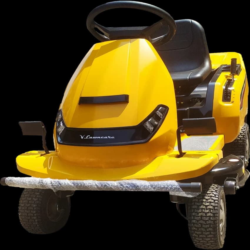 Lawncare Ecomow 32 Lithium Battery Powered Rideon Lawn Mower, 10 mm