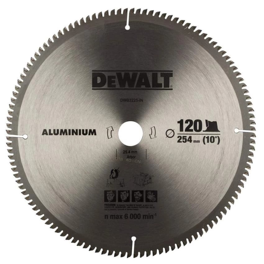 10 Inch Dewalt Aluminium Cutting Blade