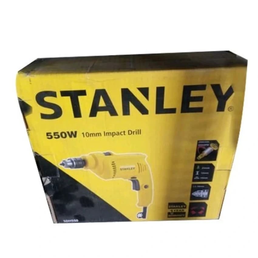 Stanley 10mm Impact Drill, 1 - 2600 Rpm