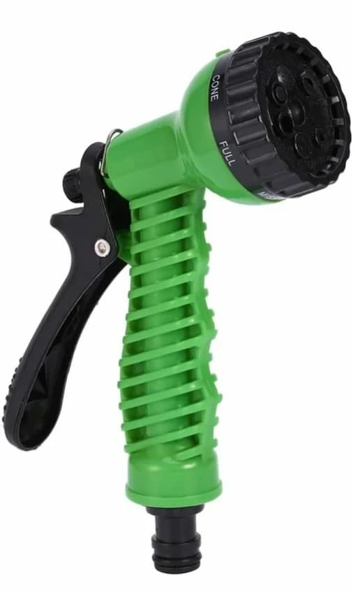 Nozzle Size: 2 mm Green Garden gun 7 flow gun 8 flow gun