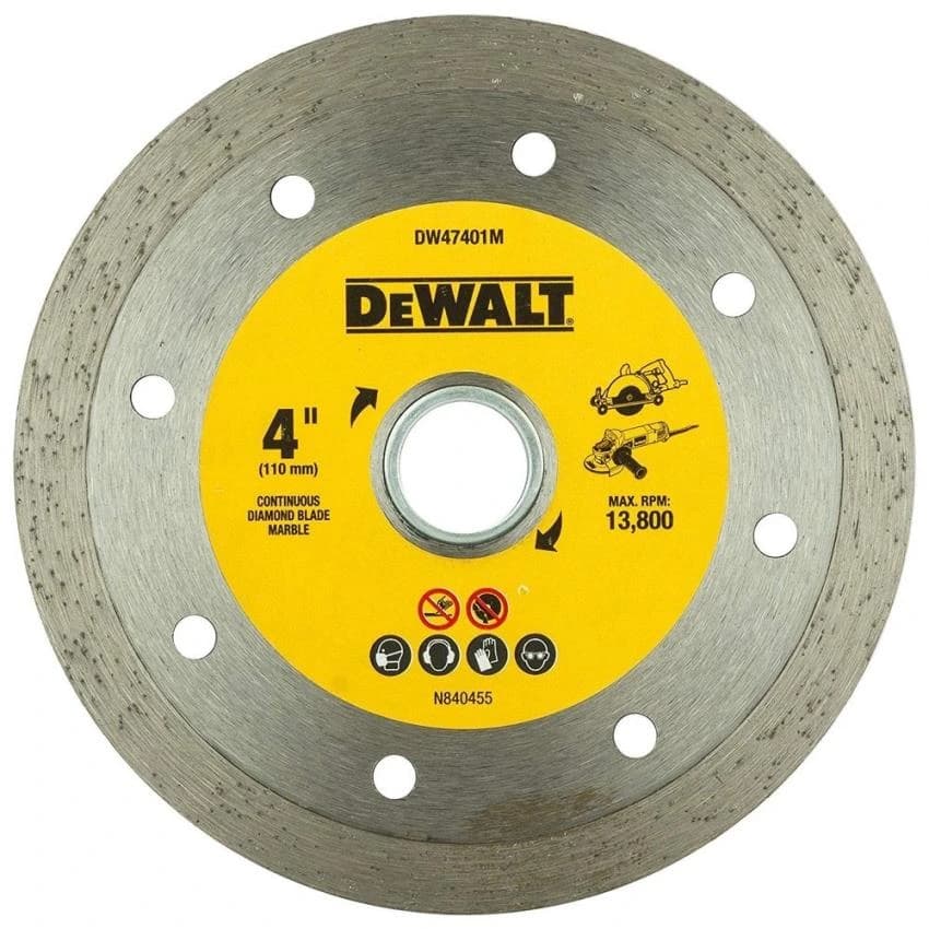 4 Inch Dewalt Marble Cutting Blade