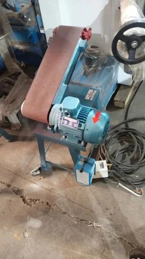 Horizontal Abrasive Belt Grinder