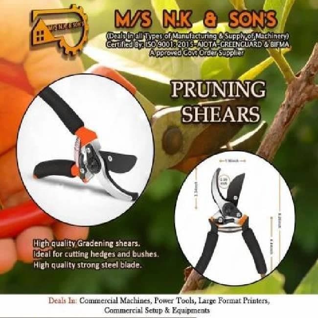 Stainless Steel Pruning Shears
