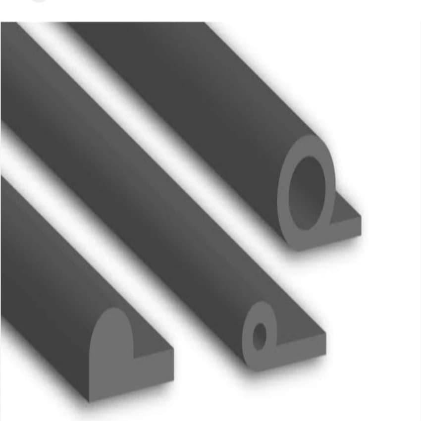 Black Half Round Pvc Tile Beading, For Industrial, Size: 2mm