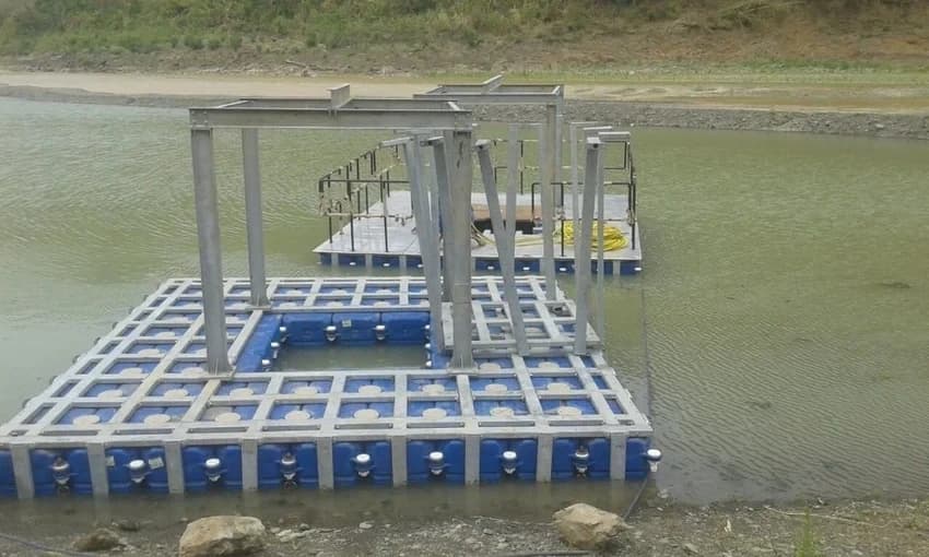 HDPE Floating Pump Station