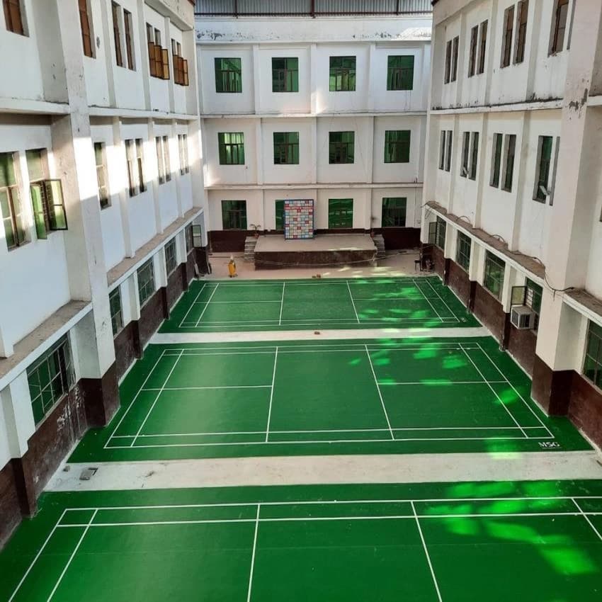 Synthetic PVC Badminton Court Construction Service