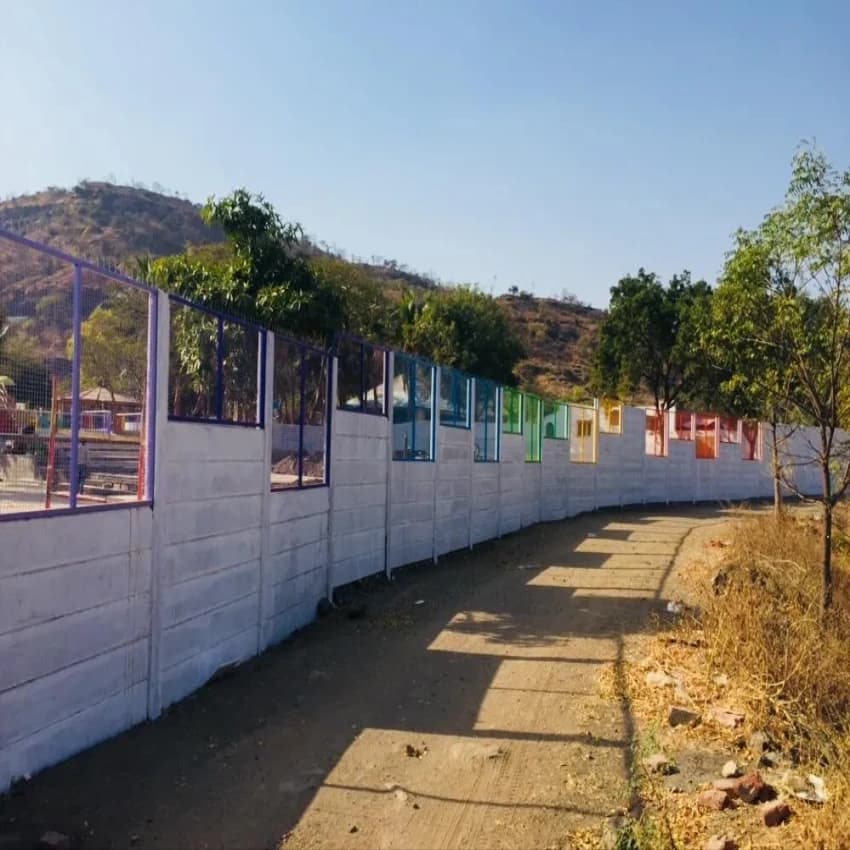 RCC Compound Wall Construction Service