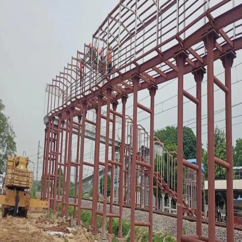 Concrete Railway Underpass Bridge Construction Service