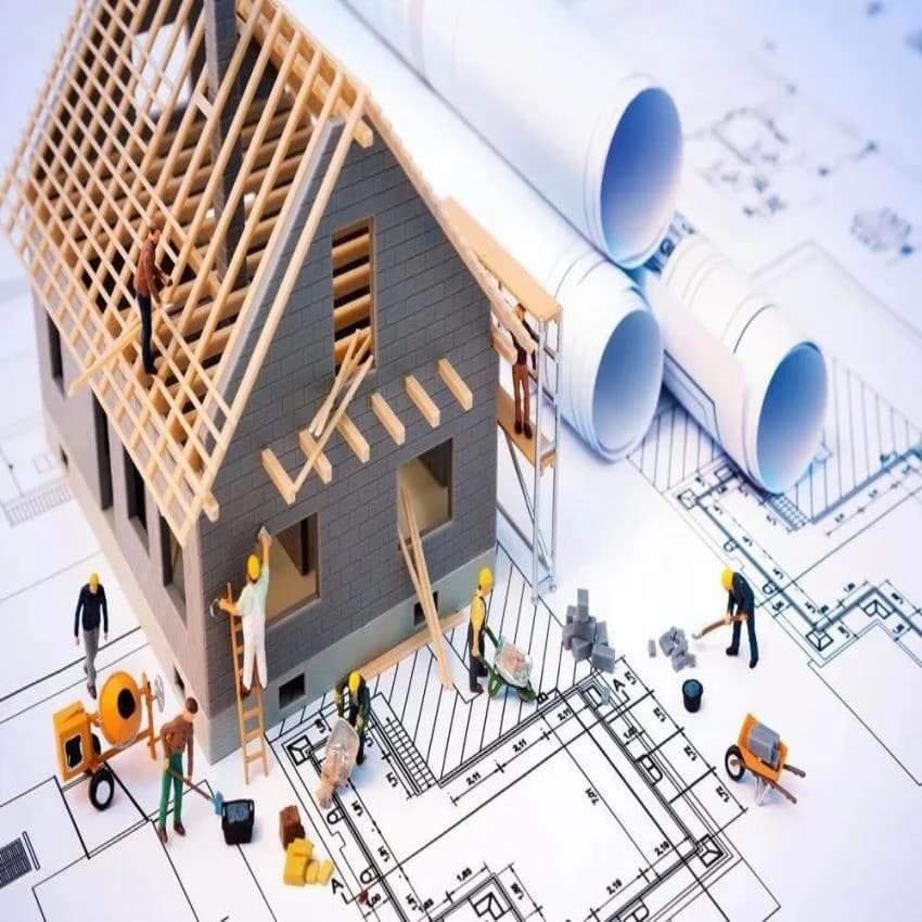 Concrete Frame Structures House Construction Service