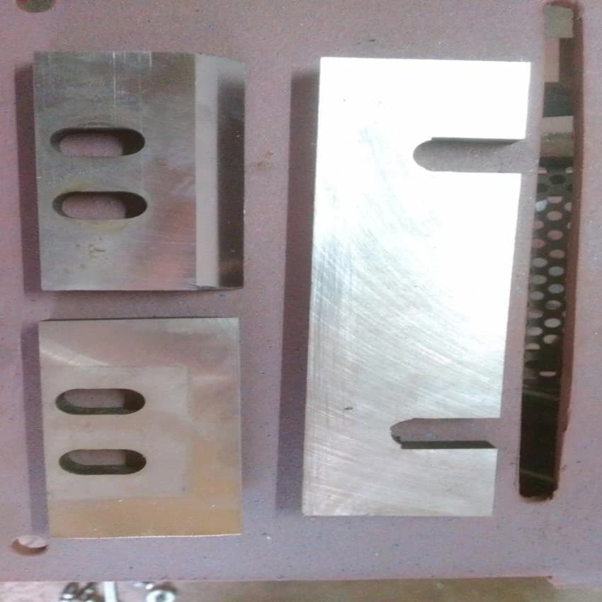 Plastic Grinder Crusher Blade Hardened, High Speed Steel