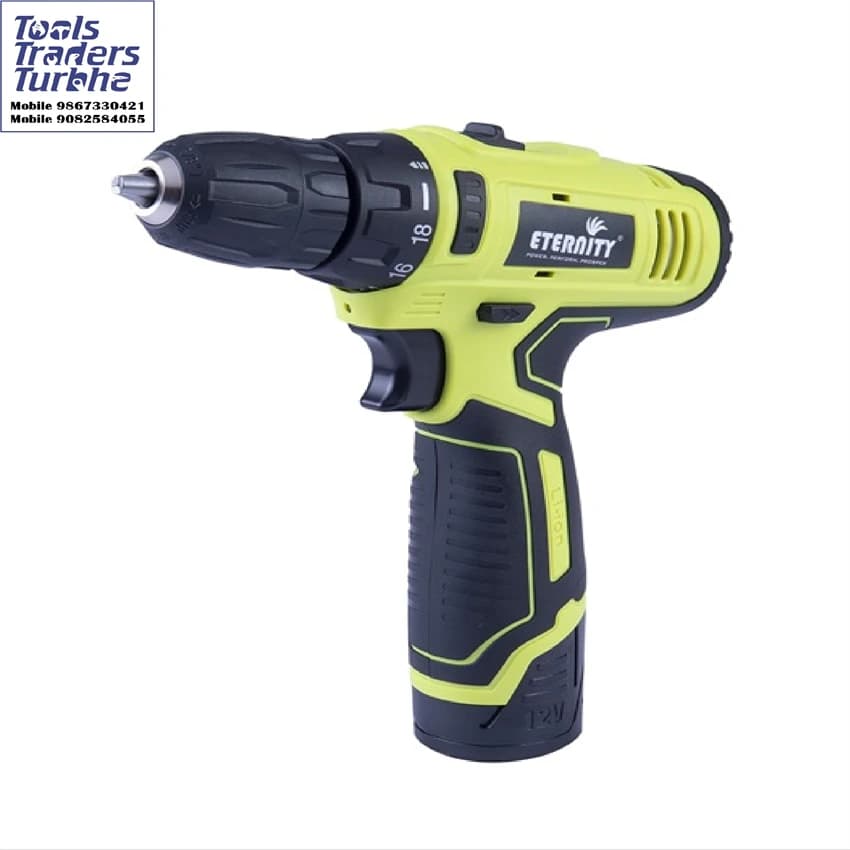 Eternity Cordless Driver/Drill with 2 Batteries (P³CD812 DS)