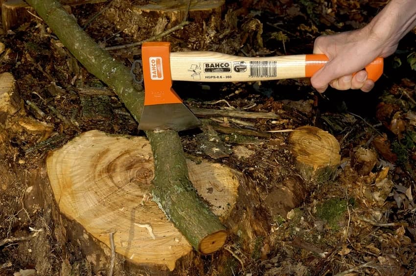 Bahco HGPS Camping Axes Curved Ash Wood Handle