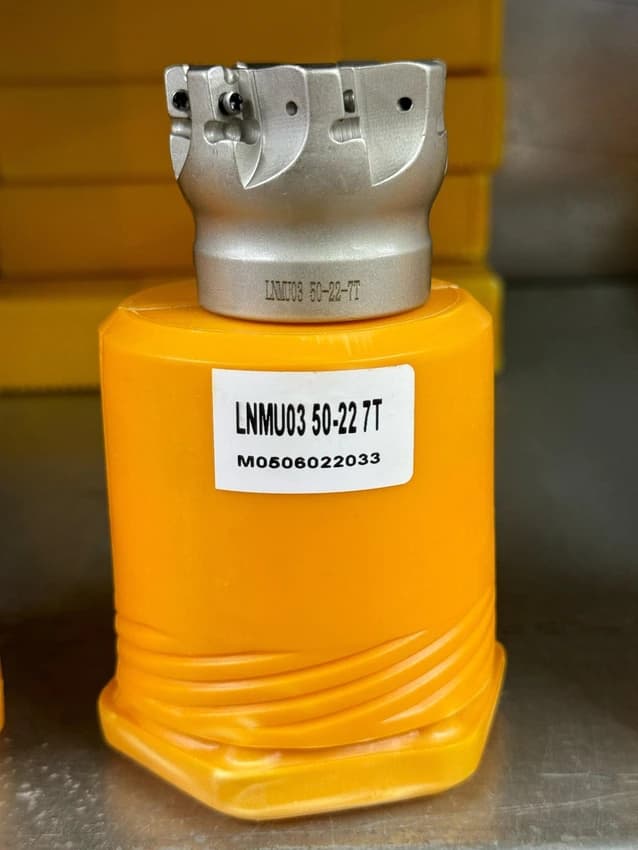 LNMU03 50MMX22MM-7T INDEXABLE MILLING HOLDER, For Industrial Use