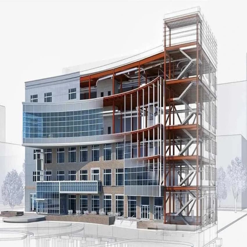 Manufacturing Firm 2D Buildings Designing Services