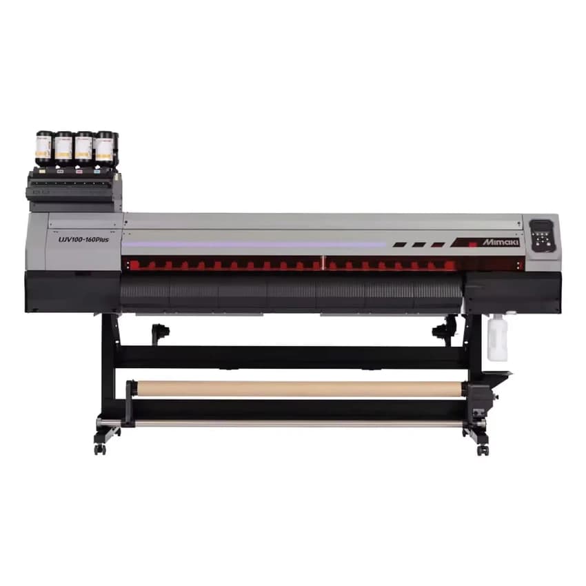 Mimaki UJV100-160 Plus UV Roll to Roll UV LED Inkjet Printer