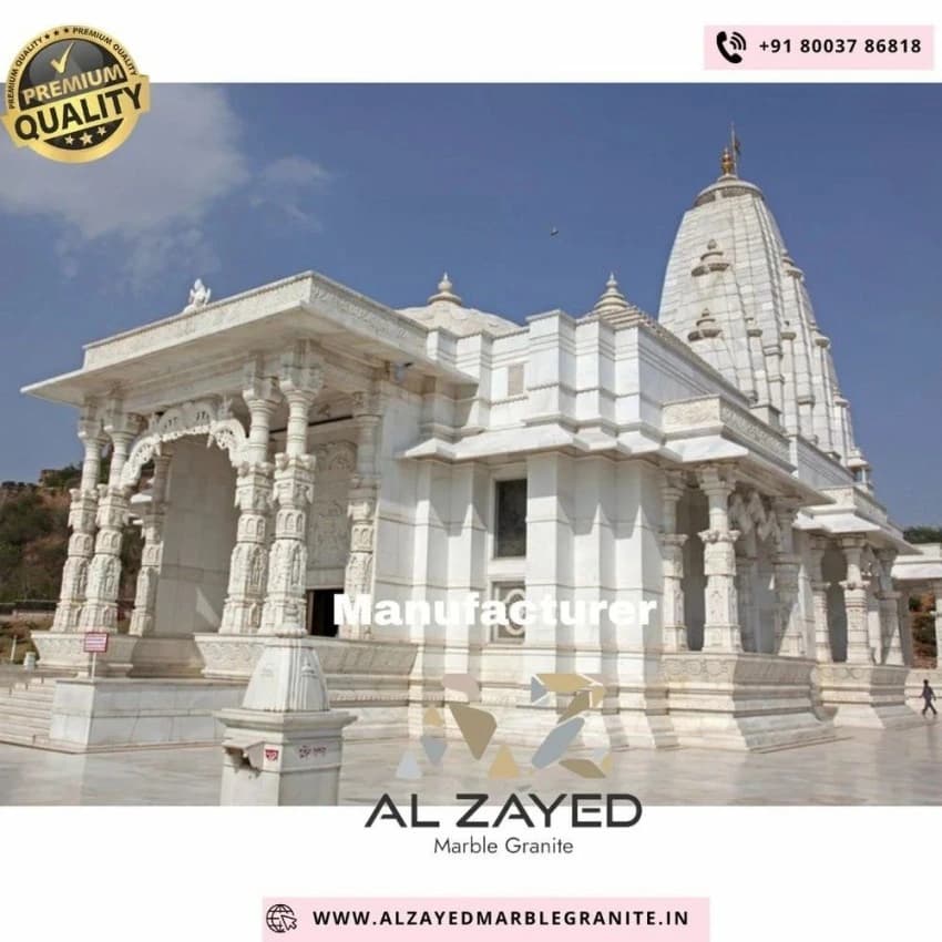 Marble Mandir Construction Contractors, Design: Modern