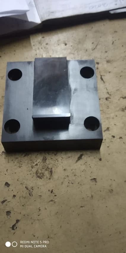 Round Stainless Steel Blacksmith Anvil Block, For Protecting Surface