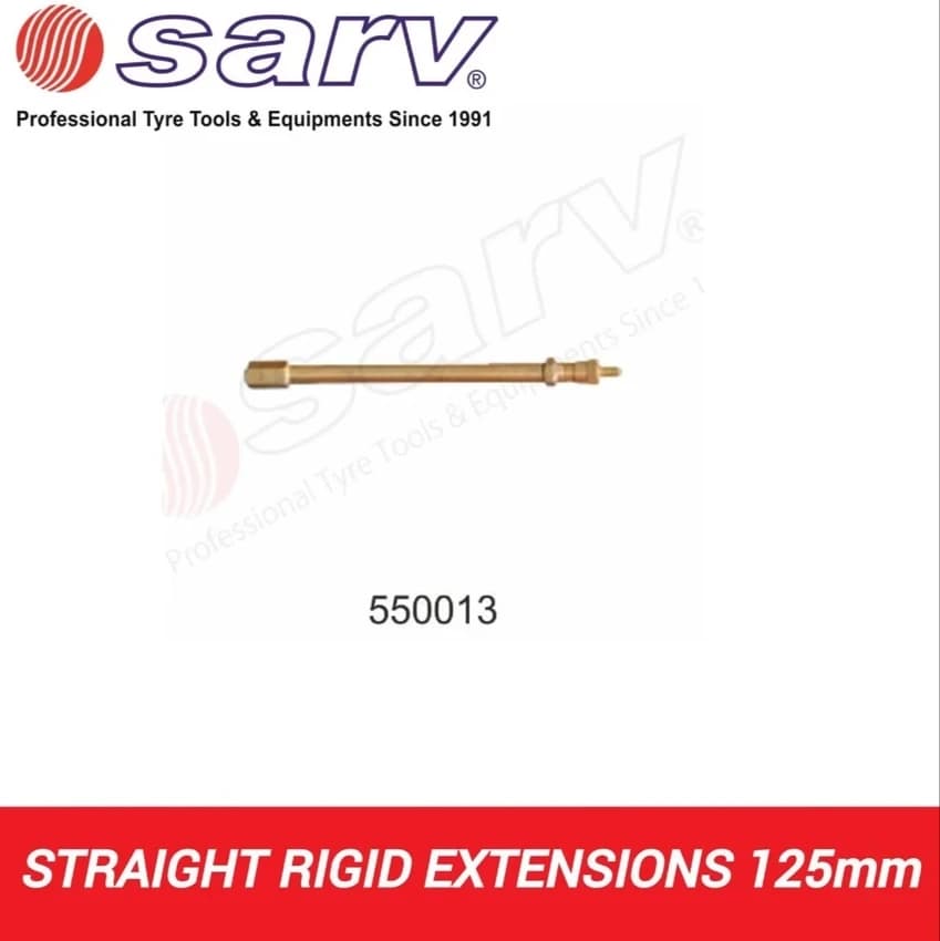 Heavy Duty Socket Extension Bar for Automotive & Industrial Use Straight Rigid Extension 125mm
