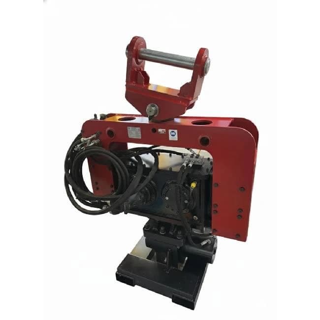Excavator Mounted Sheet Pile Vibro Hammer – 20–30 Ton Excavator