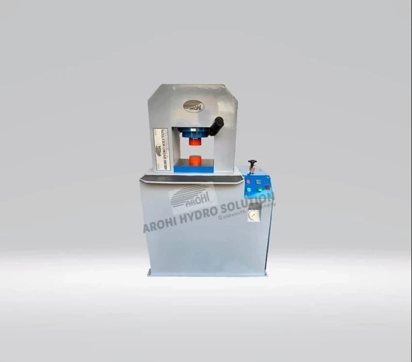 Hydraulic Coining Press, Semi Automatic