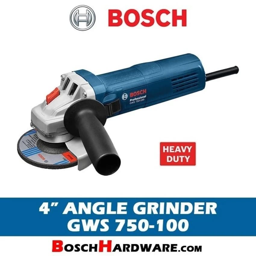 Bosch GWS 750 100 4 inch Angle Grinder 750 Watt