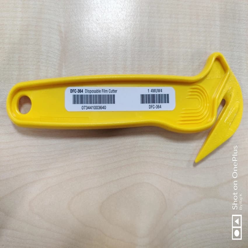 DFC Safety Knife Disposable Film Cutter, Packaging Size: 12 Pcs Per Box
