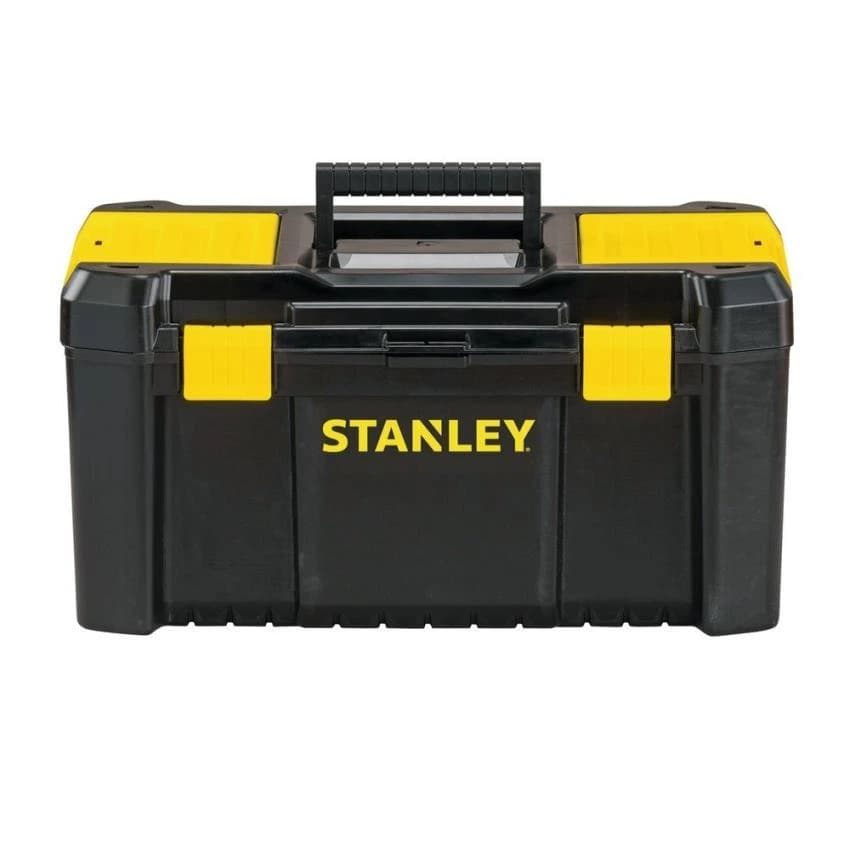 Plastic Black and Yellow Stanley 19 Inch Essential Toolbox, Size/Dimension: 250 X 482 X 254 (h X L X W)mm