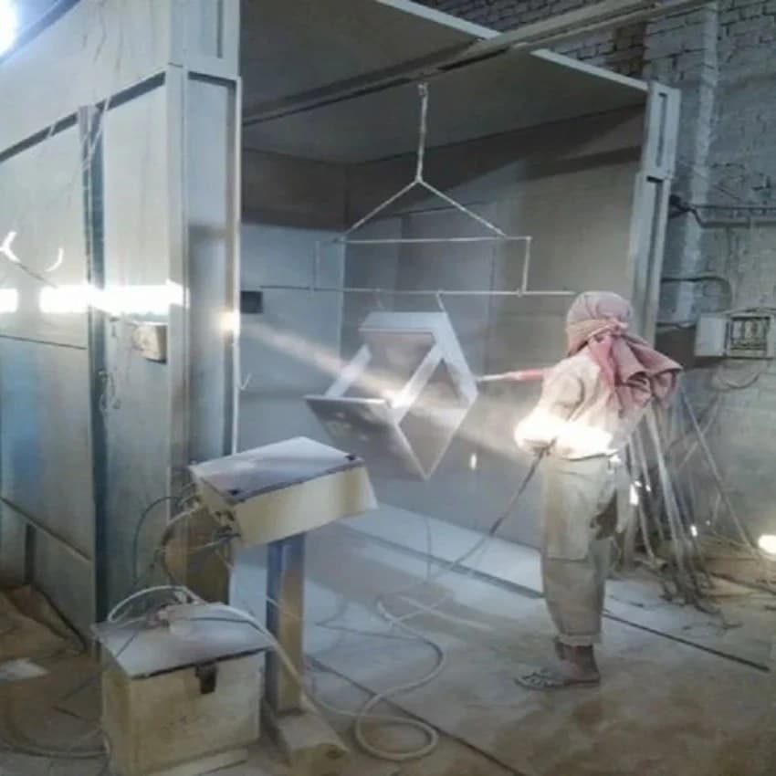 Powder Coating Services, Spray