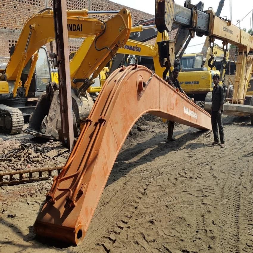 Mild Steel Long Boom Tata EX-200 Excavator