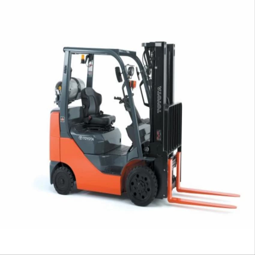 Old Forklift, Order Picker And Reach Truck