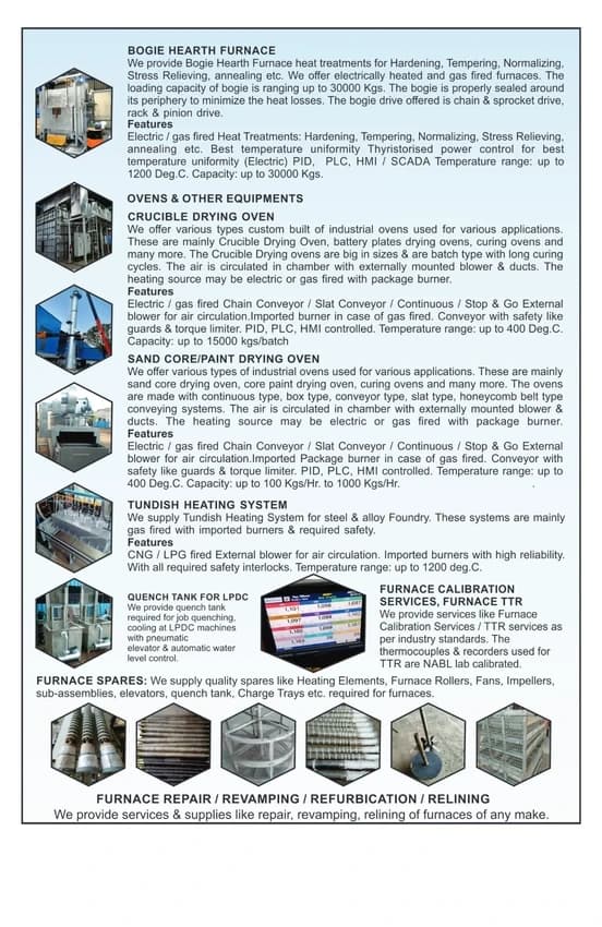Electric Furnace Calibration Service