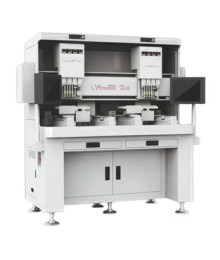 Double head with 8 nozzle - Wax Stone Setting Machine