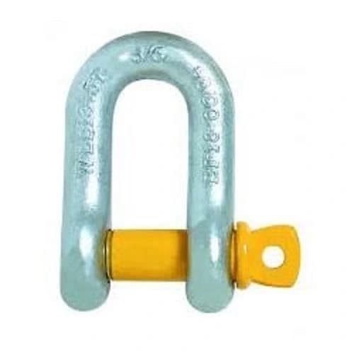 Mild Steel Grade 80 Bow Shackle Screw Pin Type, For Lifting Purpose, Size: 6 - 63 Mm
