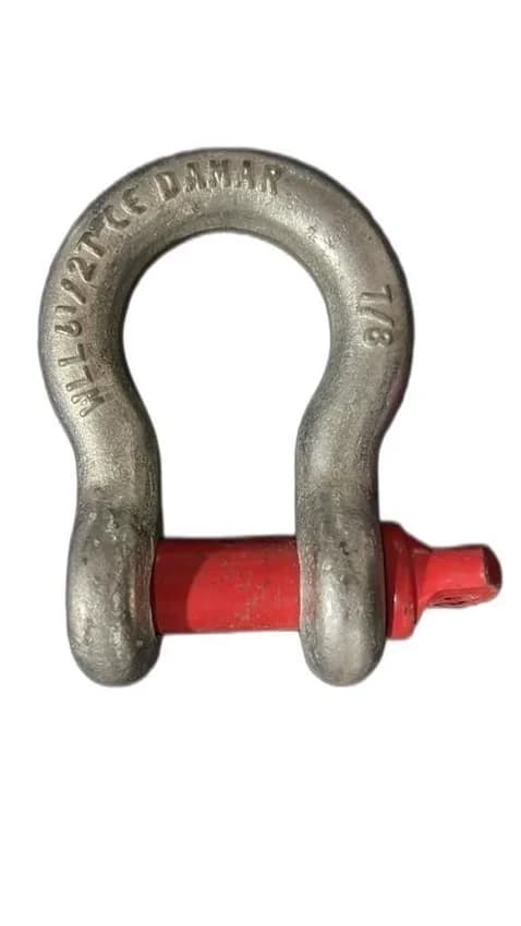 Material: Alloy Steel Bow Shackle Screw Pin, For Lifting