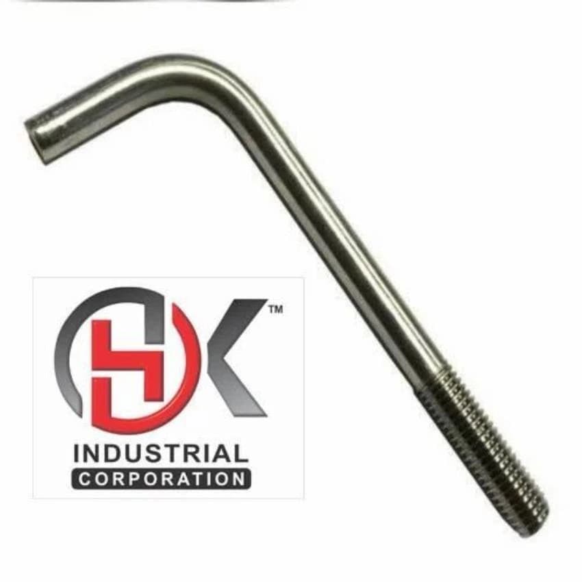 L Band Mild Steel Ms J Bolt, Size: As Pr Order