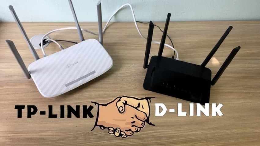 LAN Capable Black TP Link D Link Network Switch, 15W