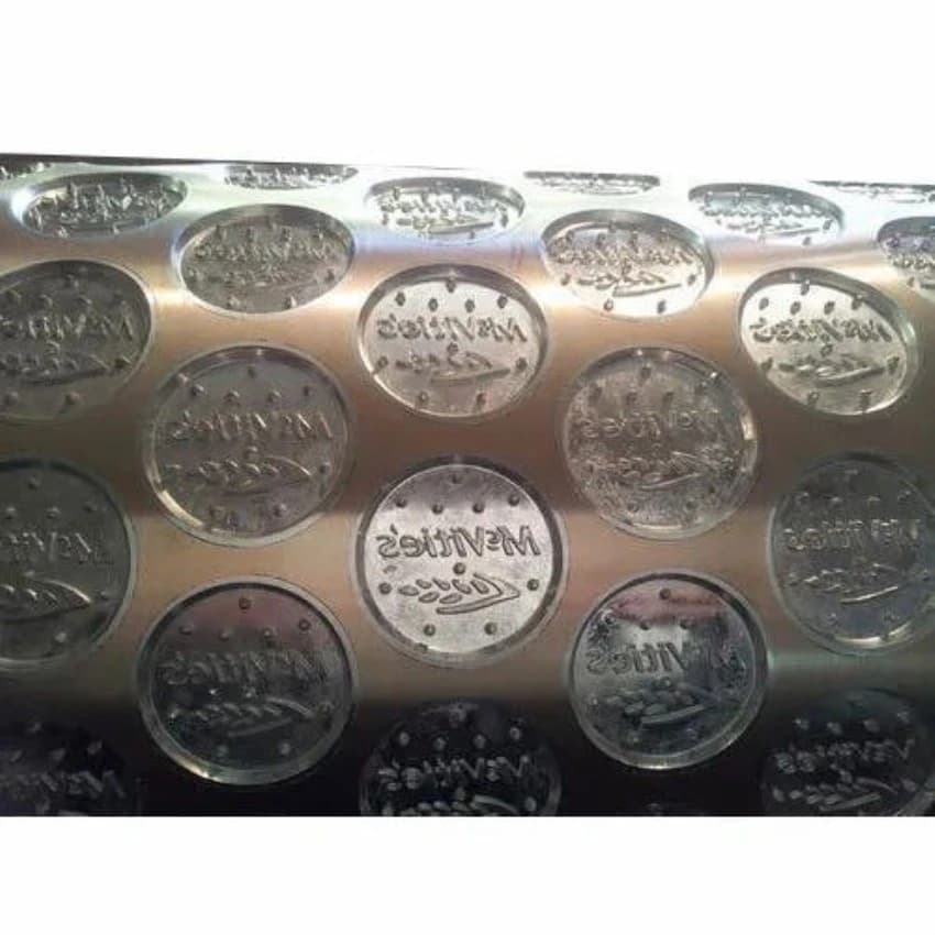 Stainless Steel Biscuit Die Capsule Roller, Capacity: 600-1000 Kg