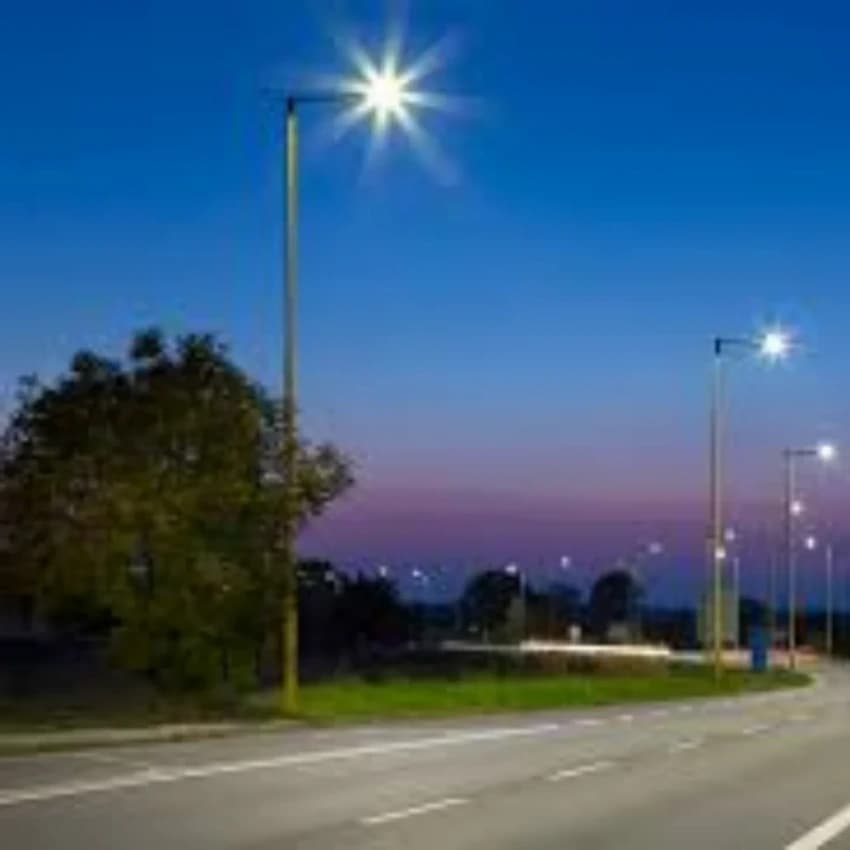 Round Cctv Camera Pole
