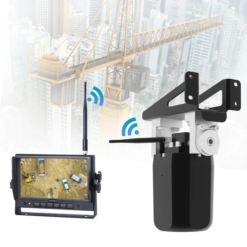 Transmission Distance Hook Monitoring Camera System for Tower Crane Monitoring Camera