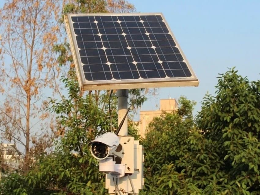 Solar CCTV Camera