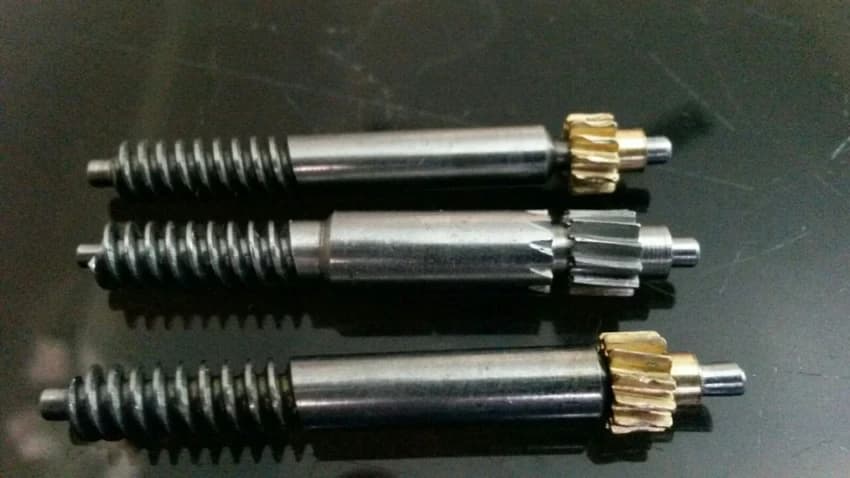Metal Mild Steel / En8 Speedometer Gear shaft, Module: 0.5