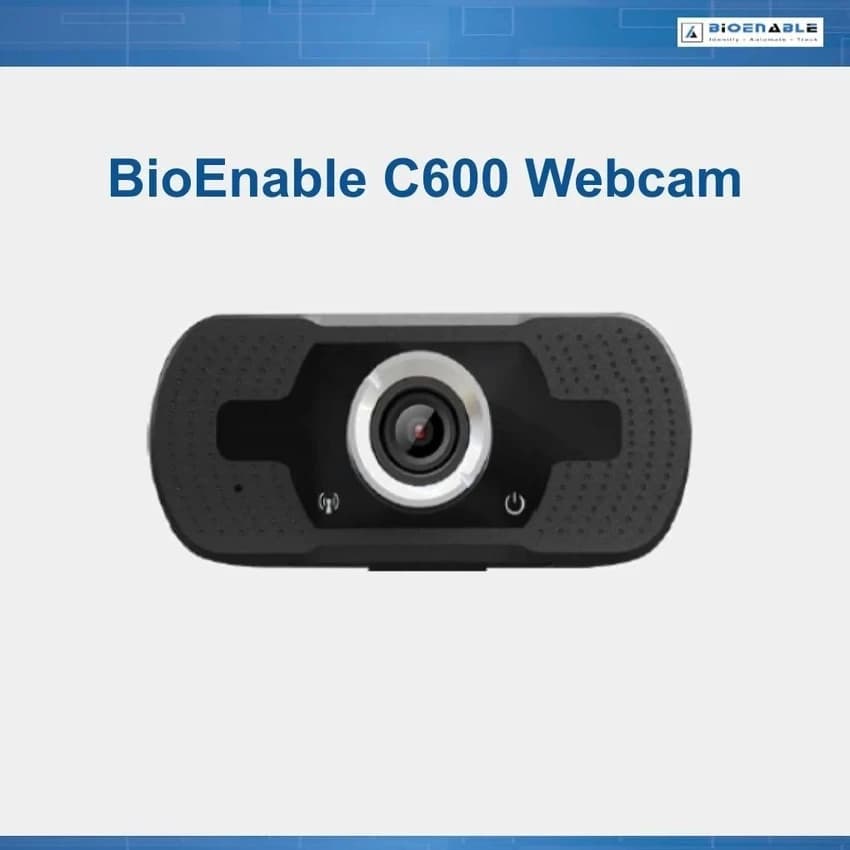 Aadhaar WebCam BioEnable C600 Biometric Enrollment & Authentication Web Camera
