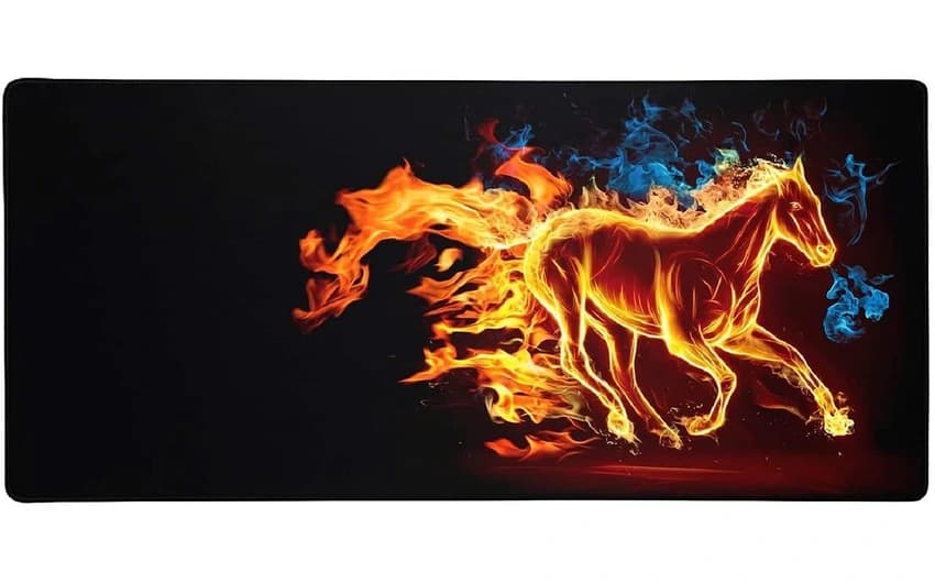 FEDUS Large Gaming Mouse Pad Non-Slip Base, Waterproof And Foldable Pad,