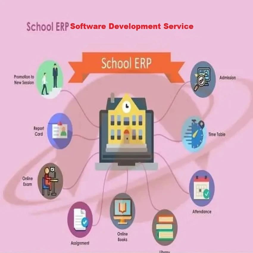 School ERP Software Development Service, Multi User