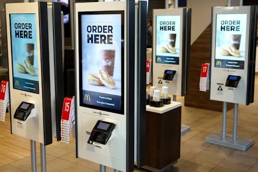 Payment Machine Food Order Kiosk