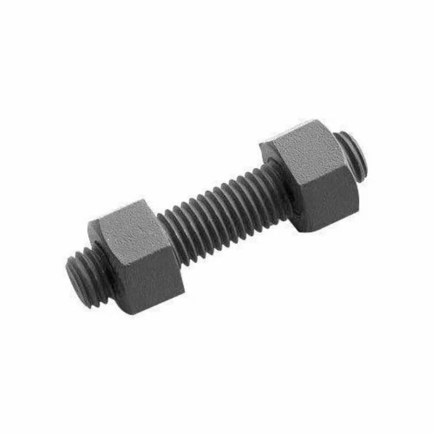 Mild Steel M3 (3 mm) AP Stud Nut Bolt, For Machinery