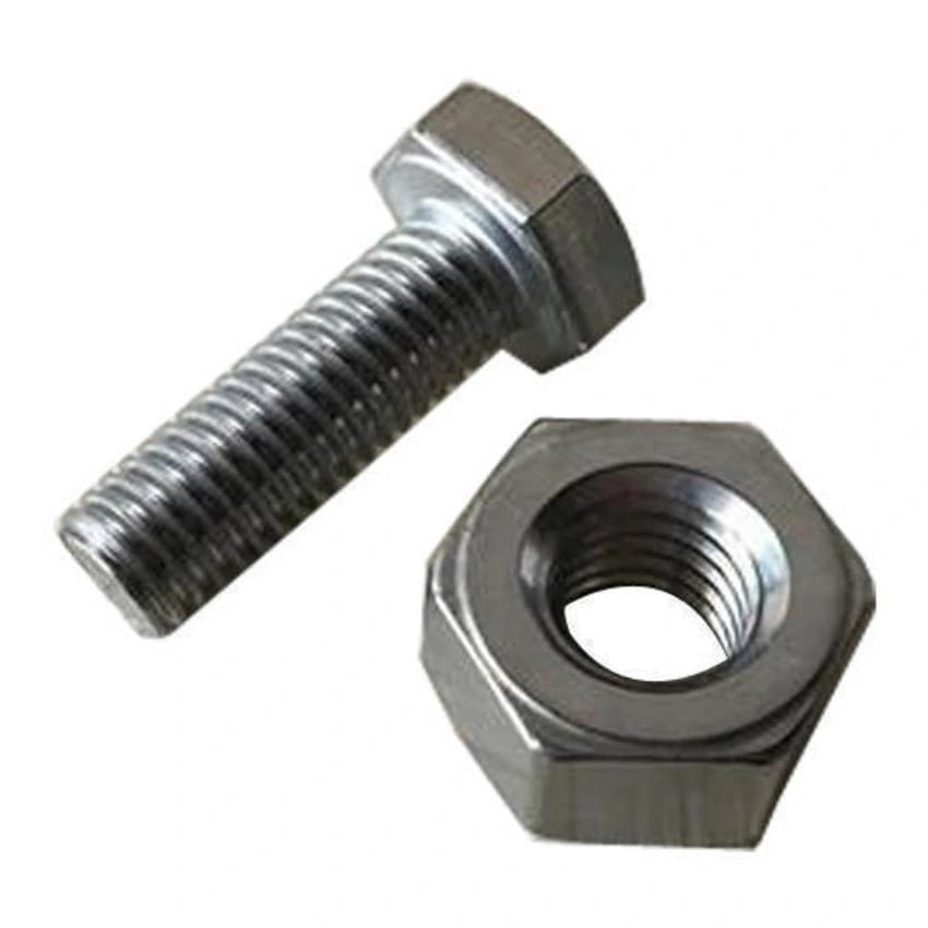 SS SS304 Hardware Nut and Bolt, Size: Upto 50 mm